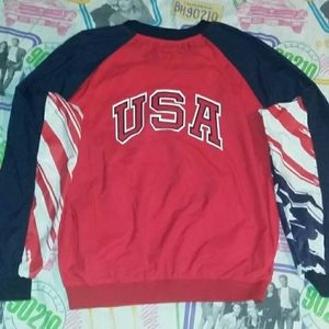 1994 USA Olympics GM Promo Windbreaker Jacket Vintage 90s